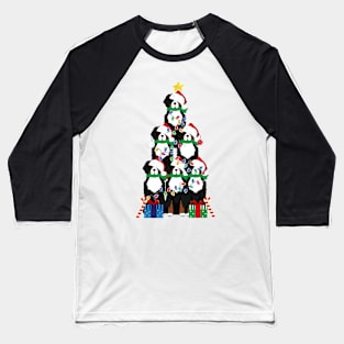 Bernese Mt Dog Puppy Christmas Tree Baseball T-Shirt